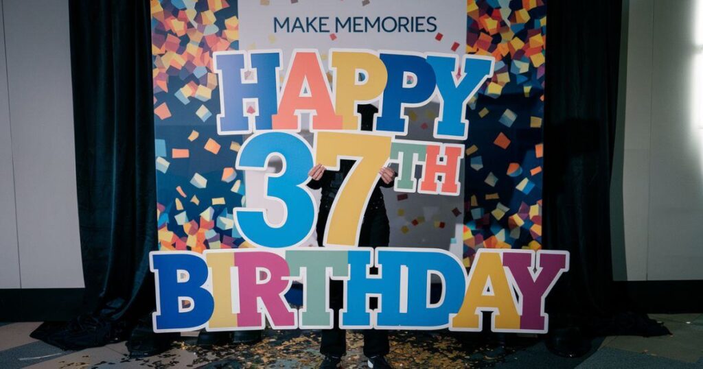 Sassy and Bold 37th Birthday Captions