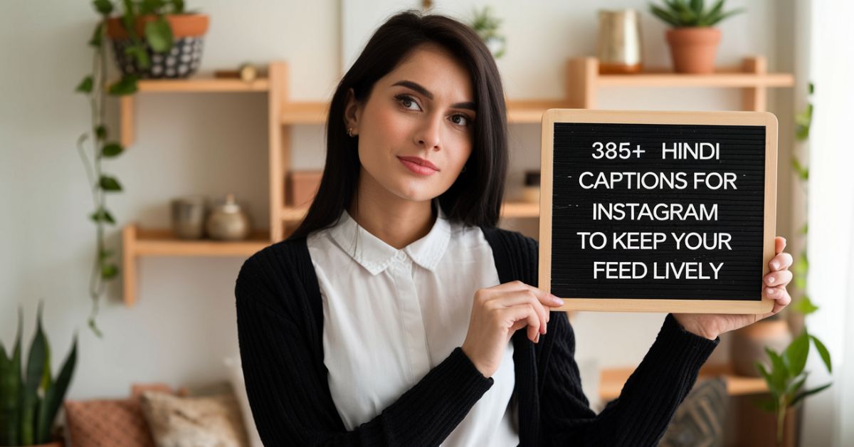 Hindi Captions For Instagram To Keep Your Feed Lively